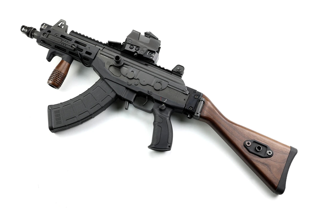 Folding G3 Walnut Stock - IWI Galil Ace - Image 7
