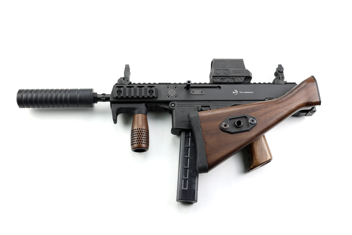 Folding G3 Walnut Stock - B&T GHM - Image 7
