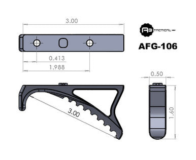 Angled Foregrip | Universal M-LOK Mini