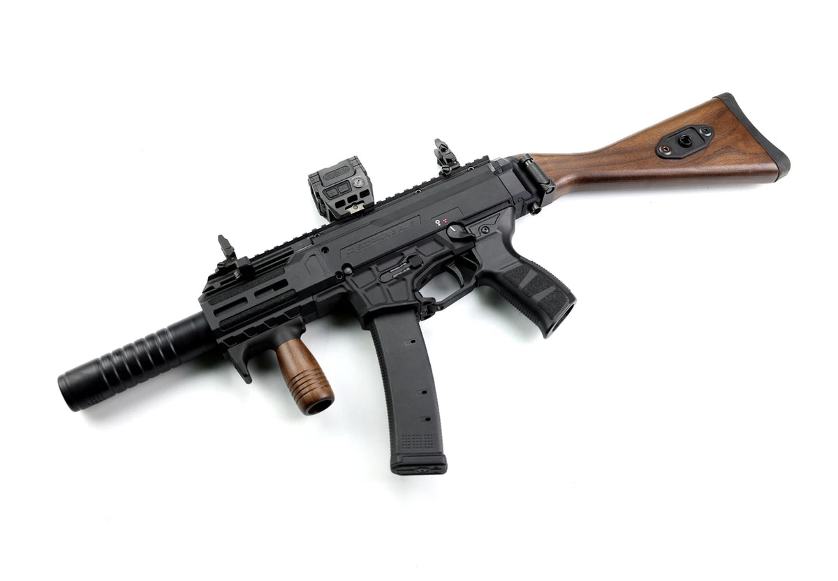 Folding G3 Walnut Stock - Cz Scorpion - Image 3