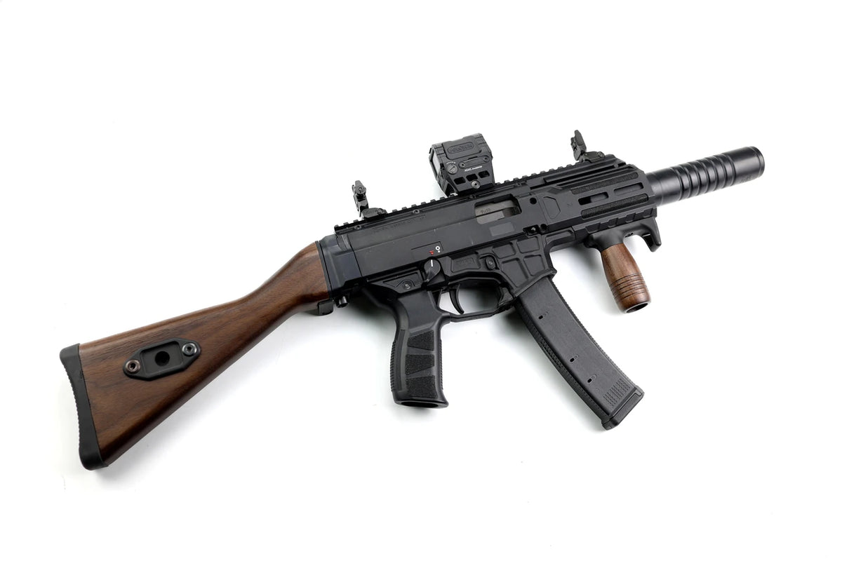 Folding G3 Walnut Stock - Cz Scorpion - Image 7