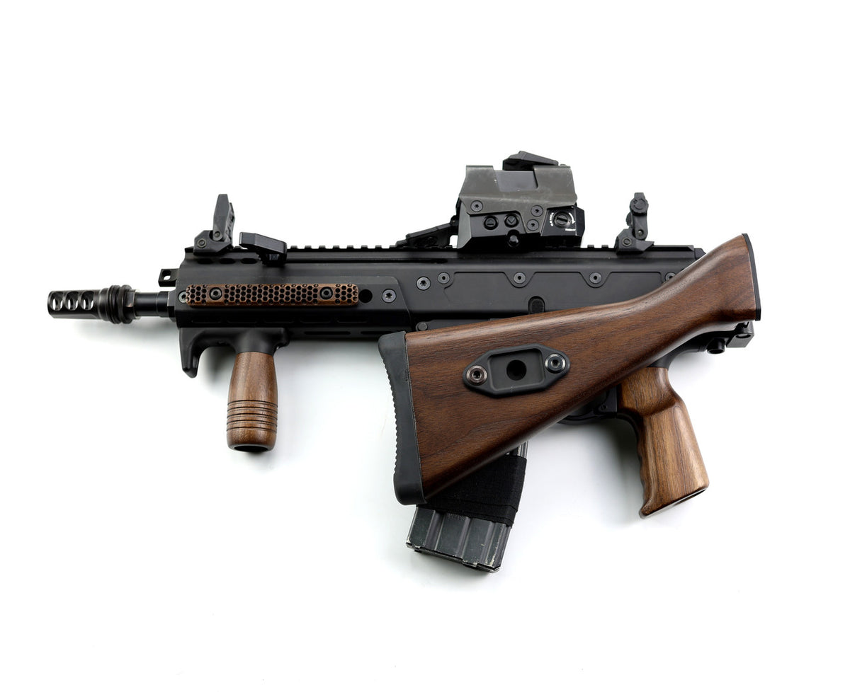 Folding G3 Walnut Stock - PSA Jakl - Image 4