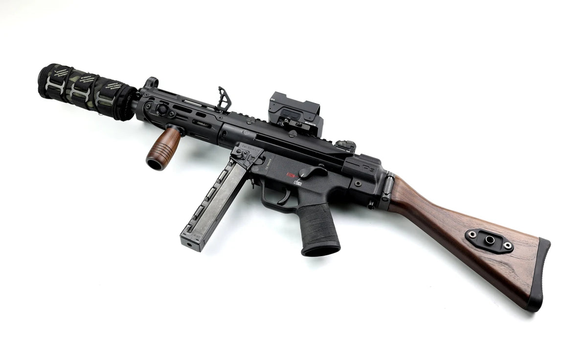 Folding G3 Walnut Stock - MP5/SP5 - Image 3