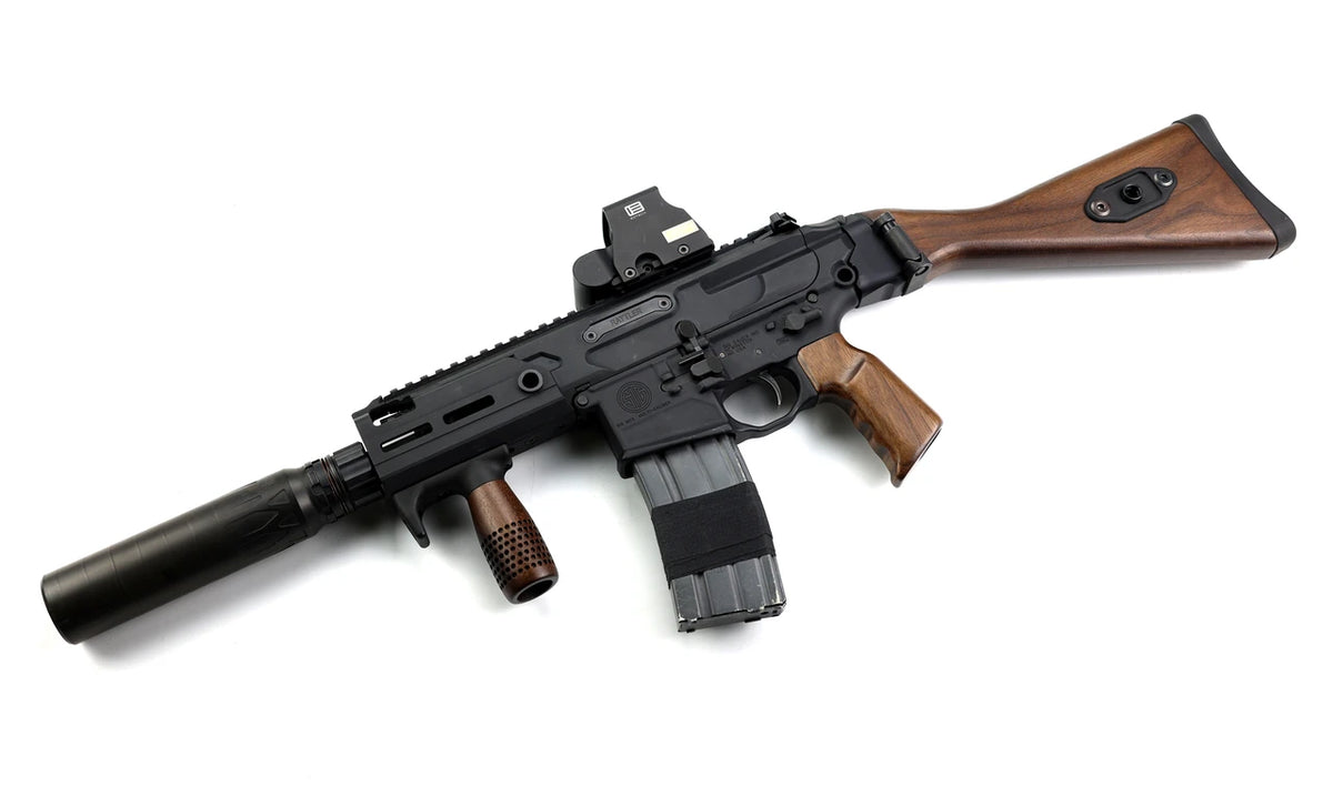 Folding G3 Walnut Stock - Sig MCX Rattler/Spear - Image 3