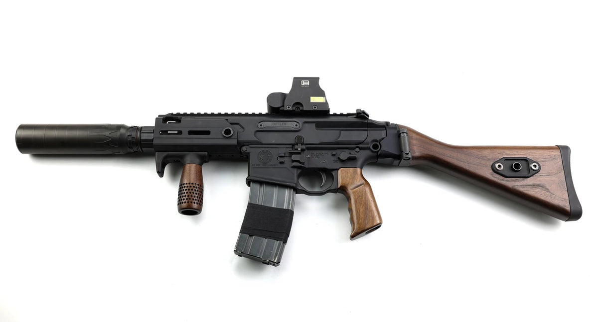 Folding G3 Walnut Stock - Sig MCX Rattler/Spear - Image 5