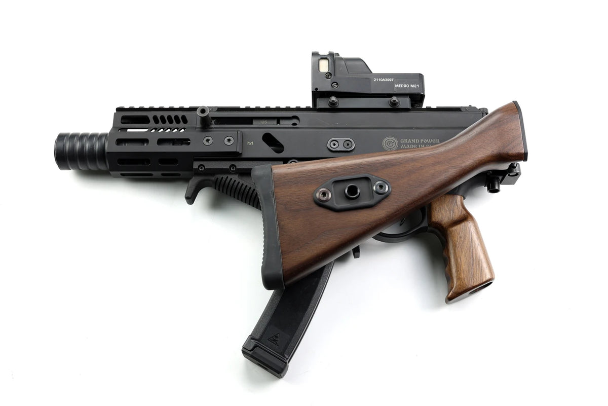 Folding G3 Walnut Stock - Gp Stribog - Image 4