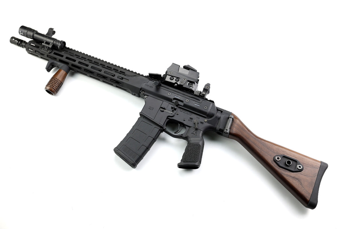 Folding G3 Walnut Stock - BRN-180 - Image 6