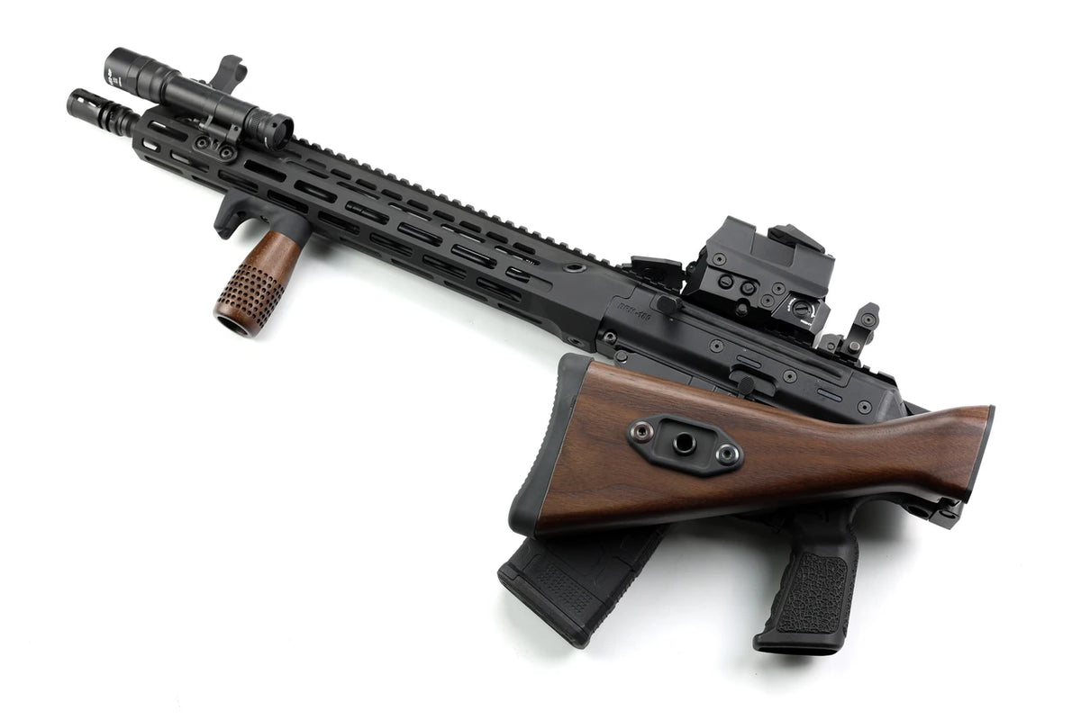 Folding G3 Walnut Stock - BRN-180 - Image 4