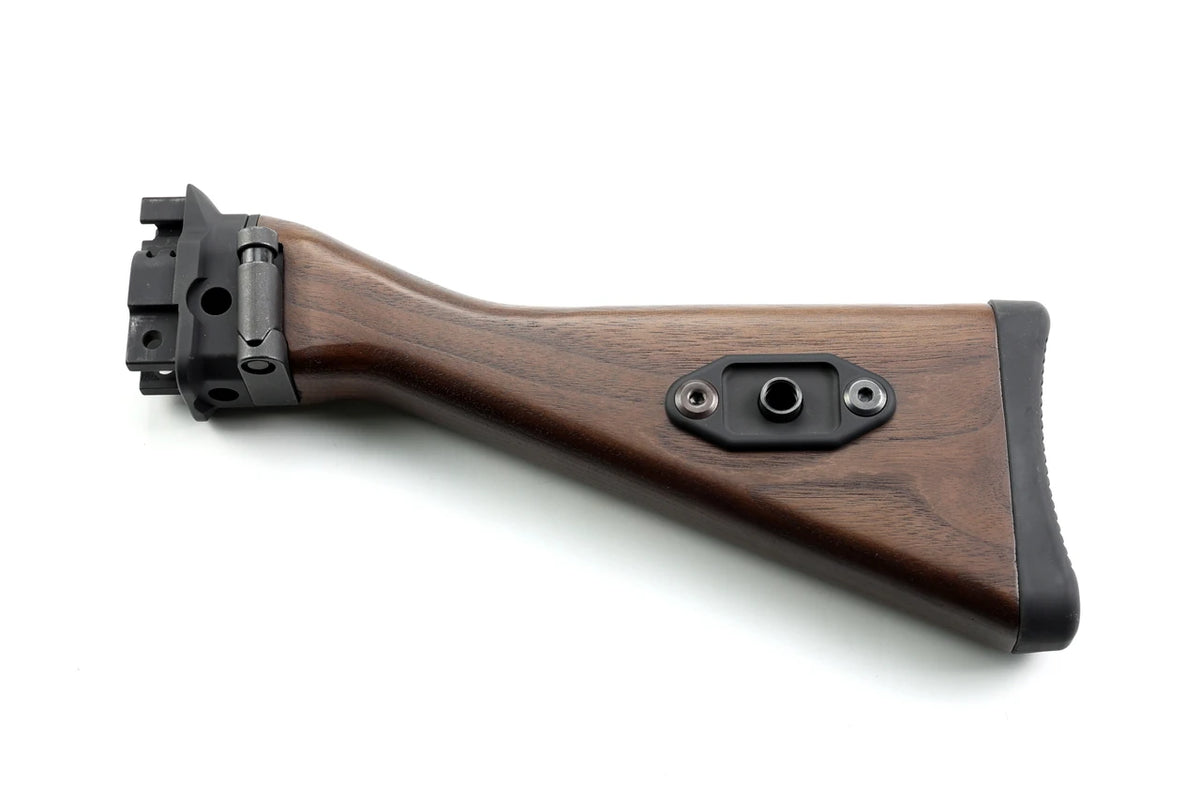 Folding G3 Walnut Stock - B&T APC Rifle Caliber - Image 2