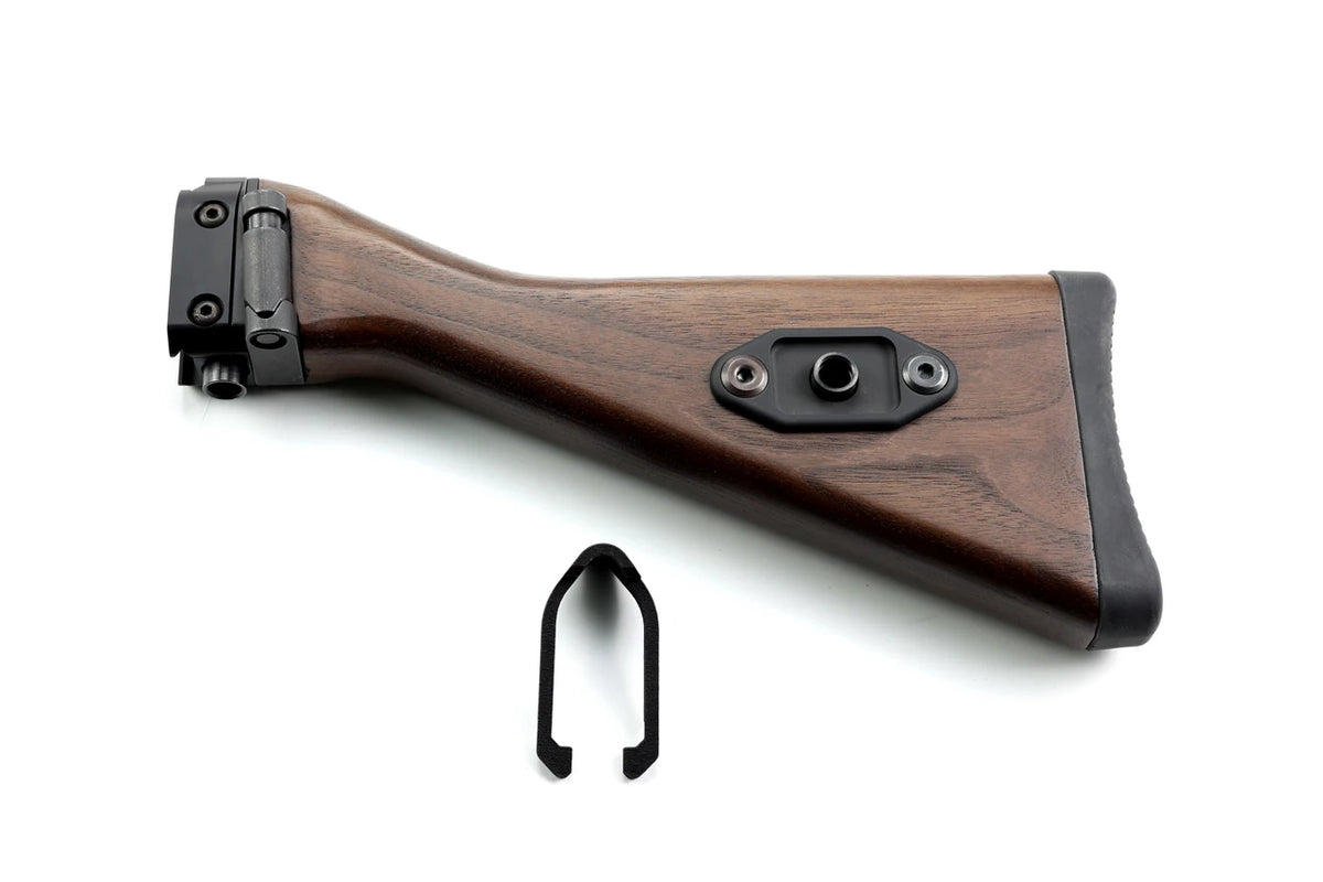 Folding G3 Walnut Stock - IWI Galil Ace - Image 2