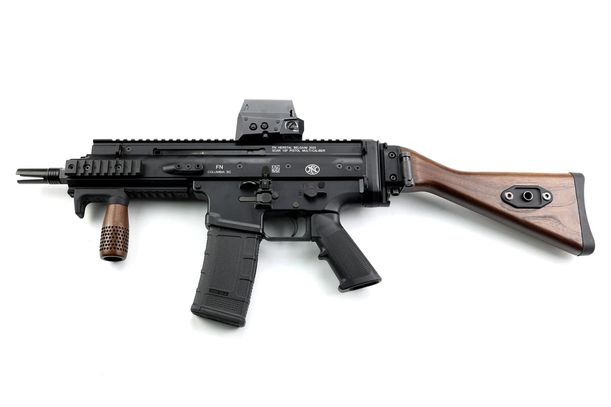 Folding G3 Walnut Stock - Universal 1913 - Image 5