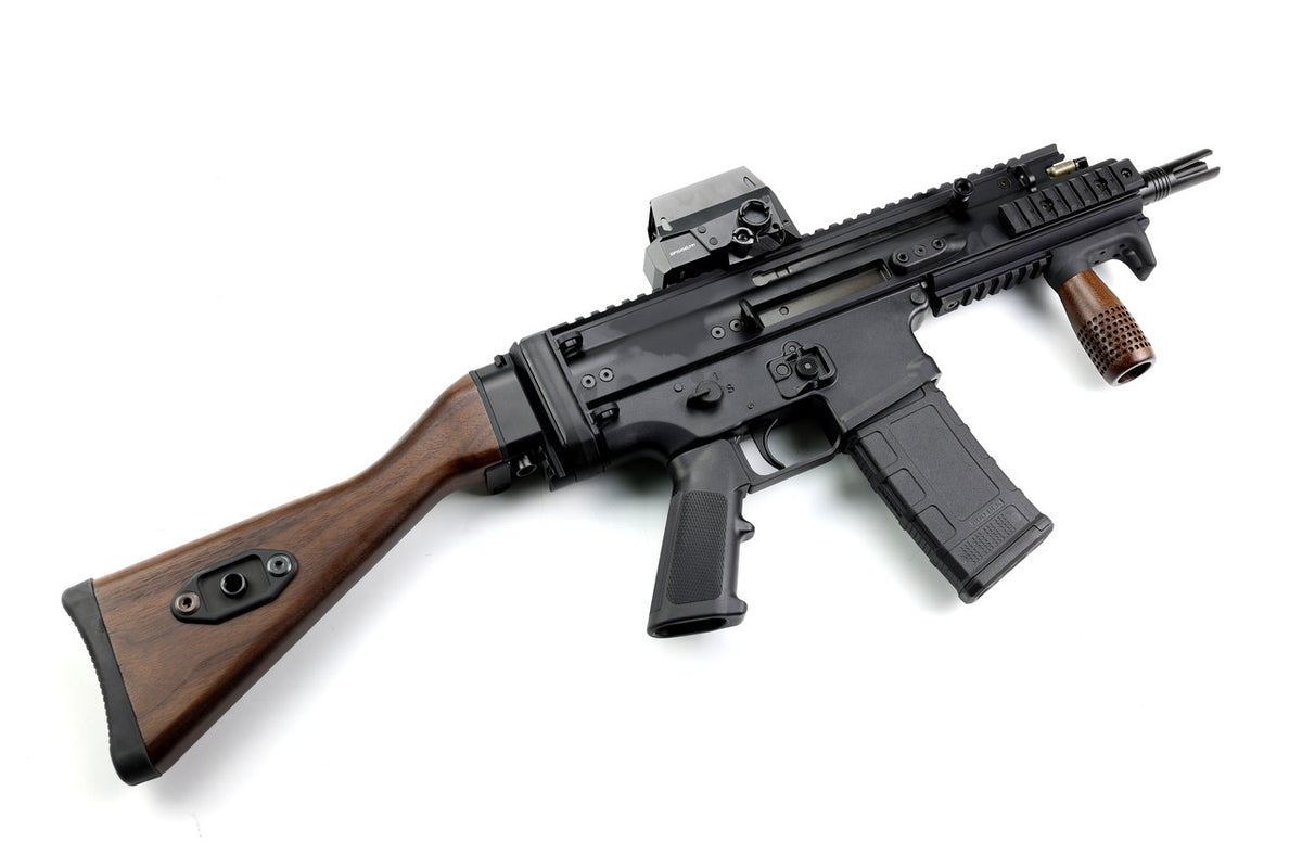 Folding G3 Walnut Stock - Universal 1913 - Image 6