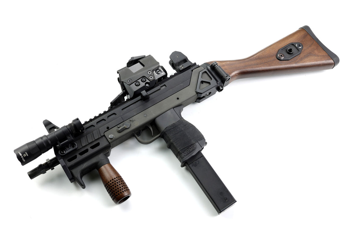 Folding G3 Walnut Stock - Mac11/9