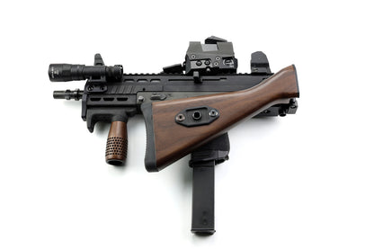 Folding G3 Walnut Stock - Mac11/9