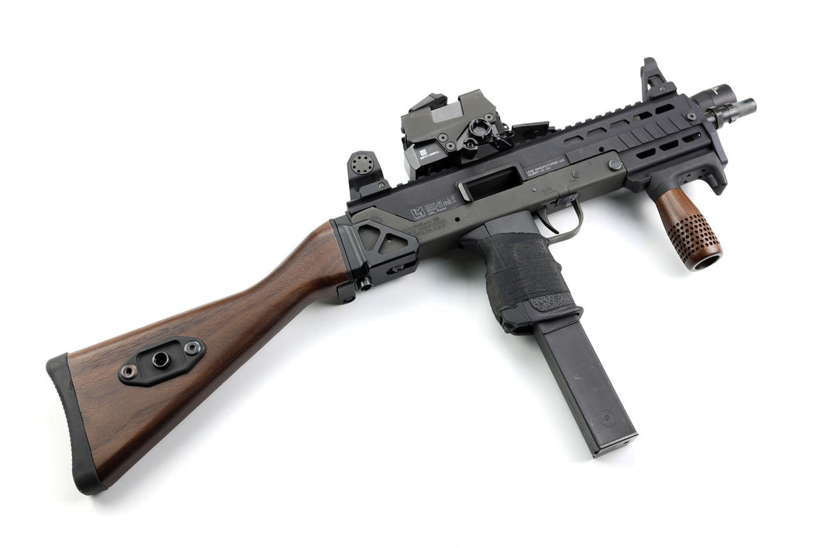 Folding G3 Walnut Stock - Mac11/9