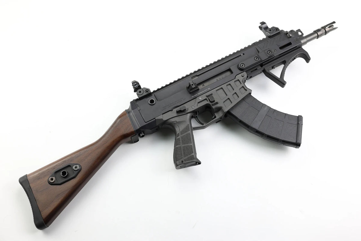 Folding G3 Walnut Stock - Cz Bren 2 - Image 6