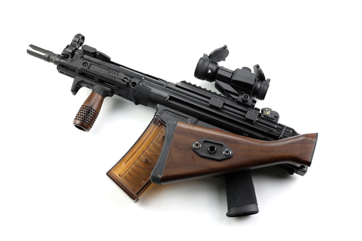 Folding G3 Walnut Stock - G3/HK91 - Image 4