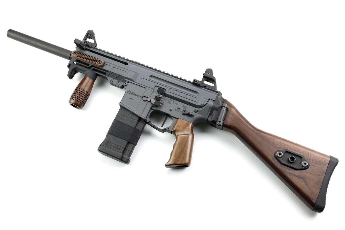 Folding G3 Walnut Stock - Cmmg Dissent - Image 6