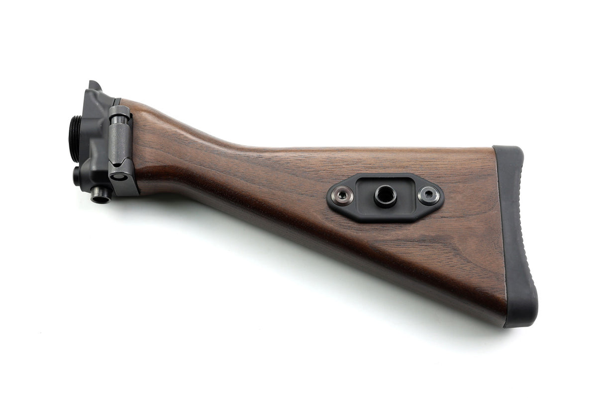 Folding G3 Walnut Stock - Cmmg Dissent - Image 2