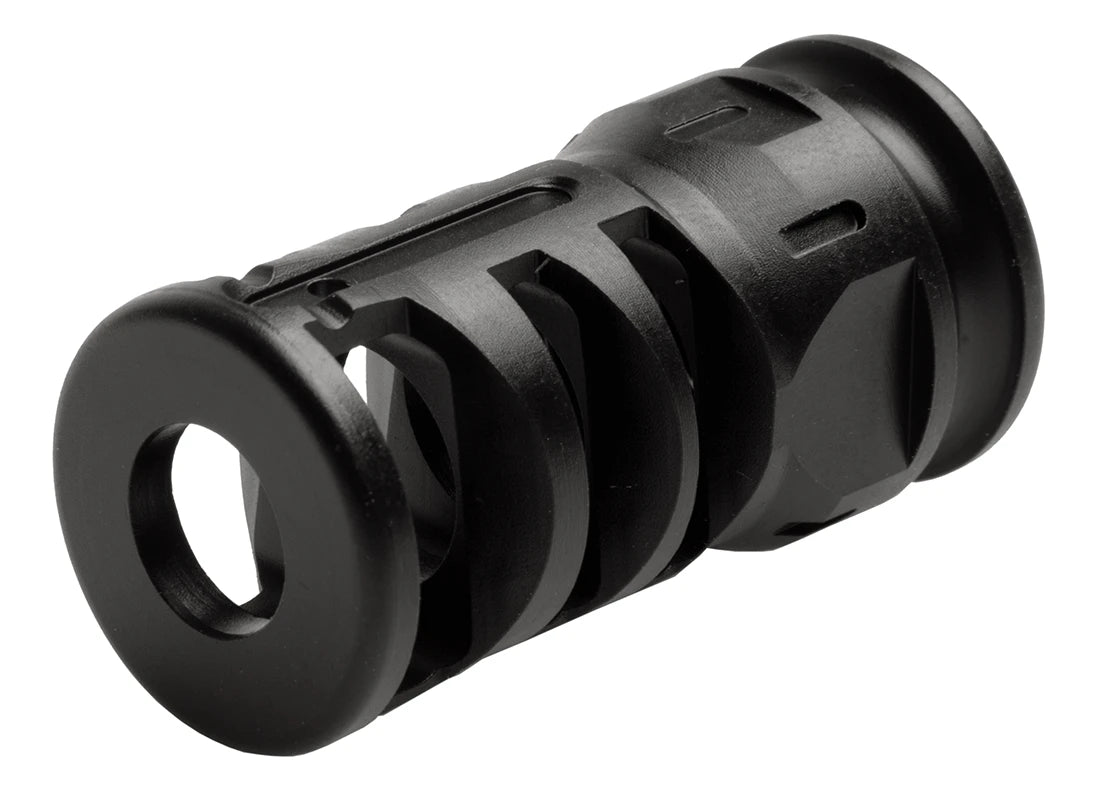 UTG PRO® Stubby Muzzle Brake, 9mm, 1/2"X28 - Image 2