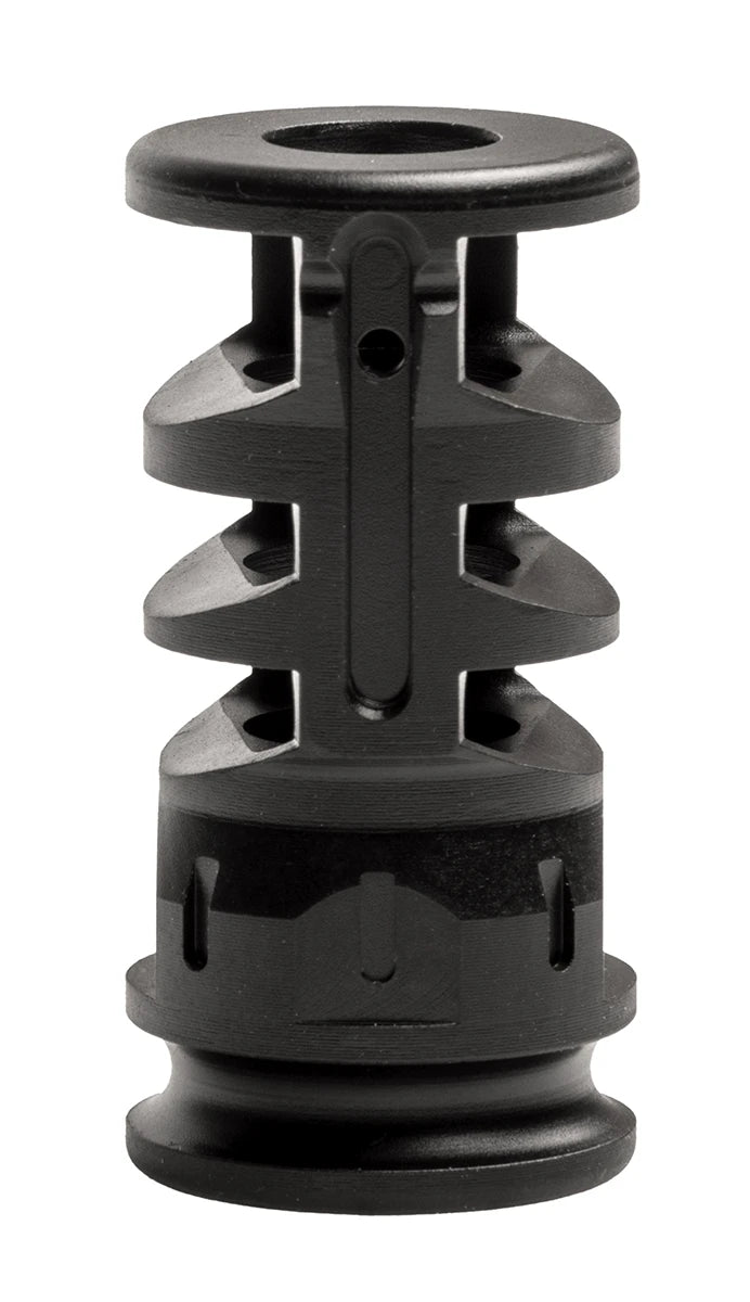 UTG PRO® Stubby Muzzle Brake, 9mm, 1/2"X28 - Image 3
